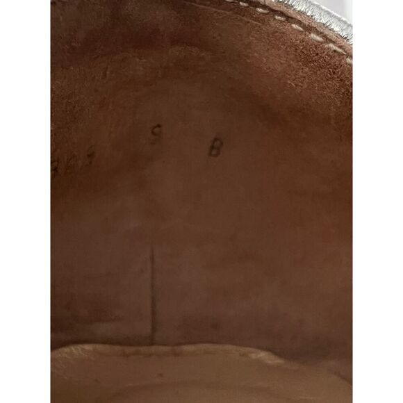 French Sole NY FSNY Doorway - Silver Metallic Flats Size 9B MSRP $170 - Picture 11 of 11